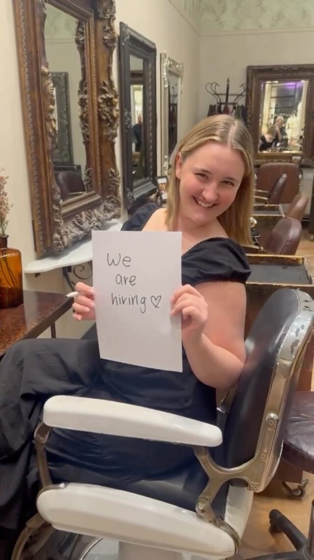 Sanctuary is looking for a 1st, 2nd or 3rd  year apprentice to join our team! 
We are looking for enthusiastic apprentice who want to learn and grow in the hair industry! 
To apply, please call 9634 8985 or email us at sanctuarycastlehill@sanctuary for hair.com.au 🫶
#castlehill #allthingshair #apprentices